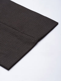 Park Avenue Men Checked Smart Fit Formal Trousers