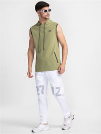 Being Human Sleeveless Hooded T-shirt
