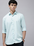 Park Avenue Ultra Light Wrinkle Resistant BI-Stretch Slim Fit Checked Shirt