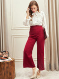 Berrylush Tie-Up Neck Bishop Sleeves Top