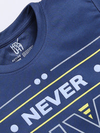 HRX by Hrithik Roshan Boys Typography Printed T-shirt