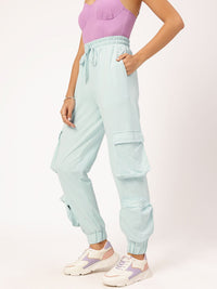 DressBerry Women Utility Vibes Cargo Style Joggers