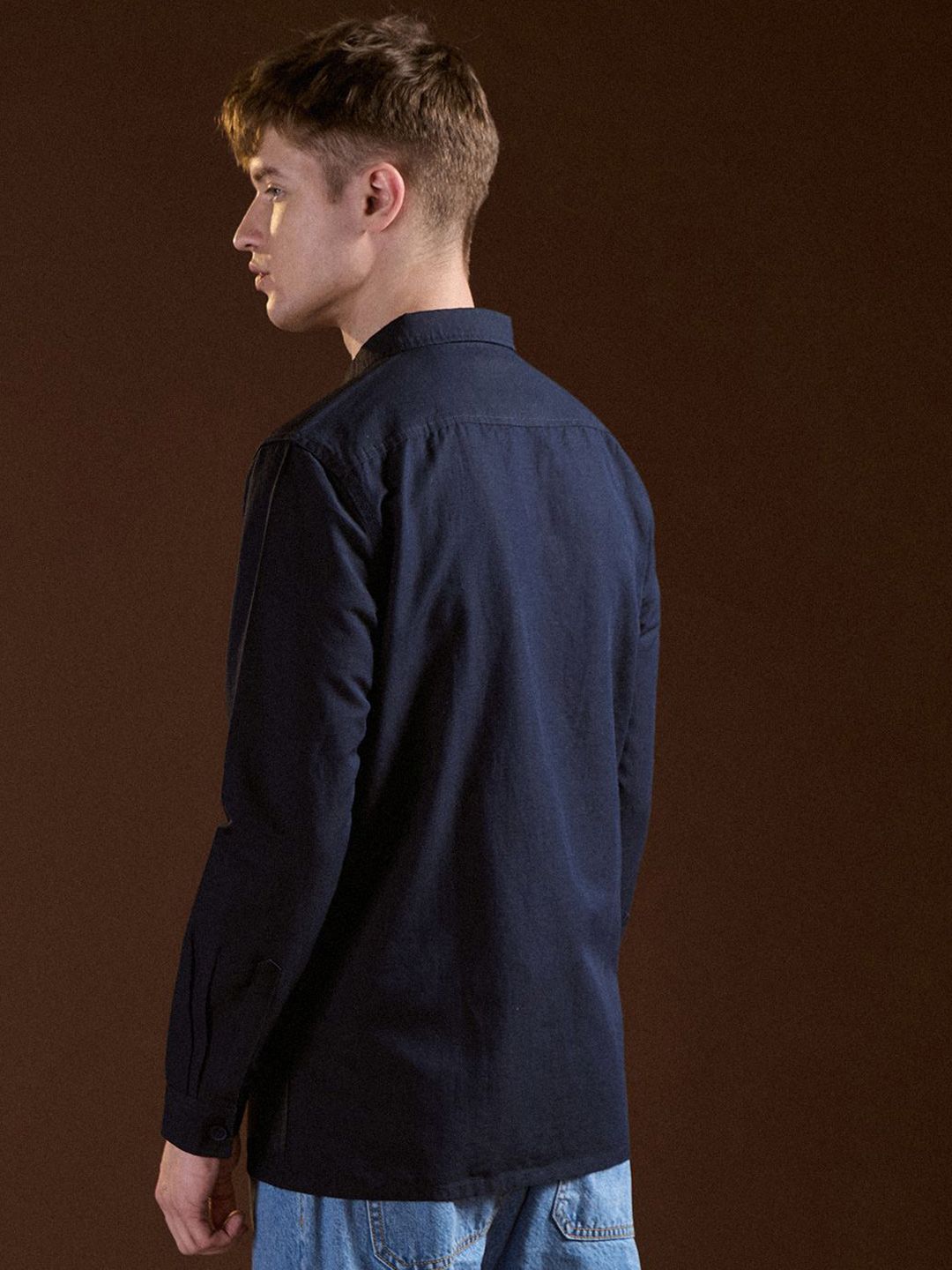 THE BEAR HOUSE Men Slim Fit Opaque Casual Shirt