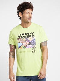 Being Human Typography Printed Casual T-shirt