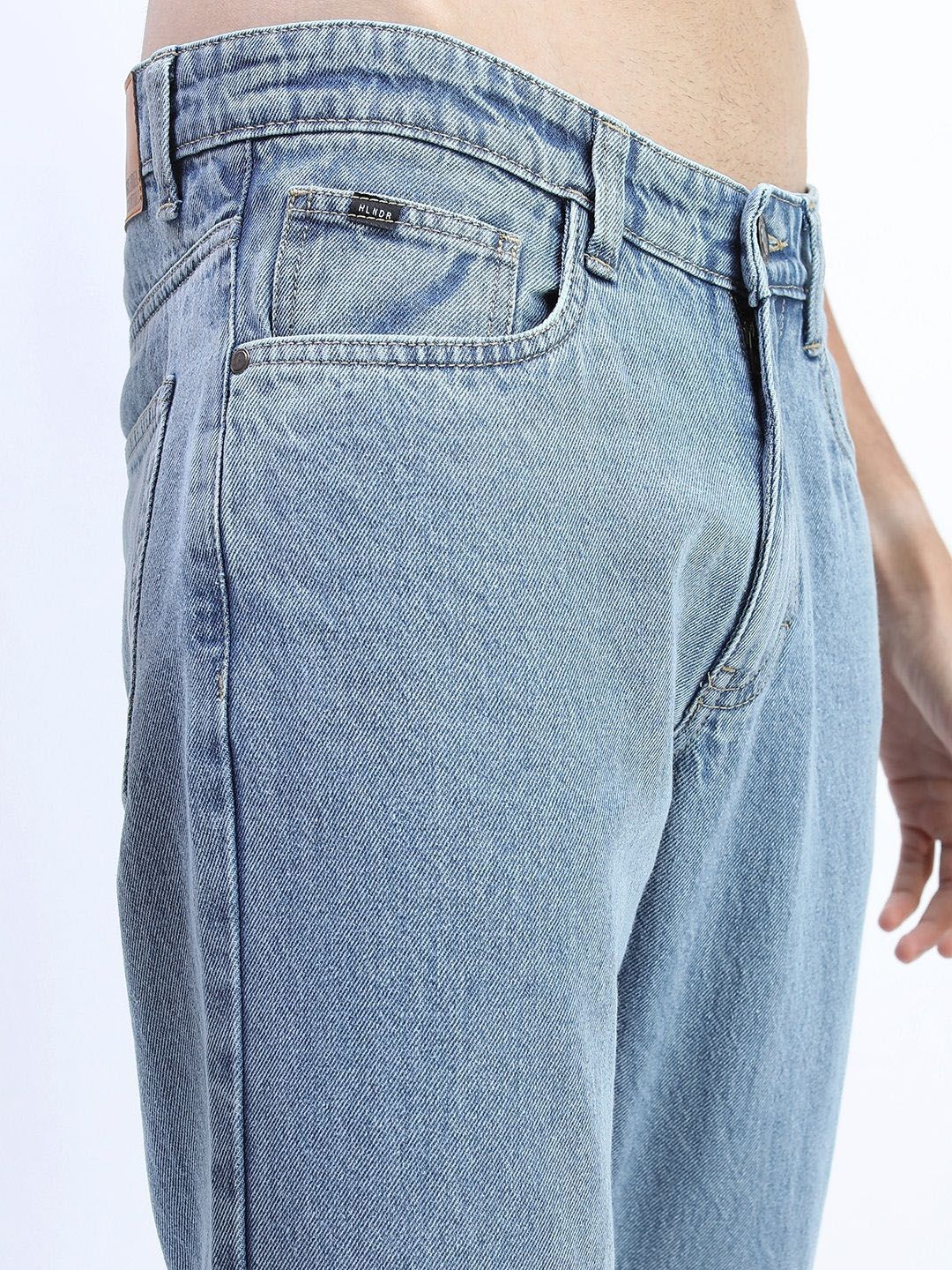 HIGHLANDER Men Straight Fit Light Fade Jeans