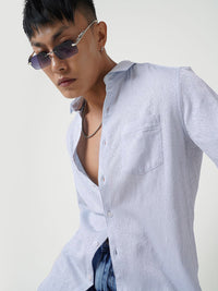 VASTRADO Men Classic Slim Fit Opaque Casual Shirt