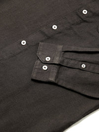 THE BEAR HOUSE Slim Fit Opaque Casual Pure Cotton Shirt