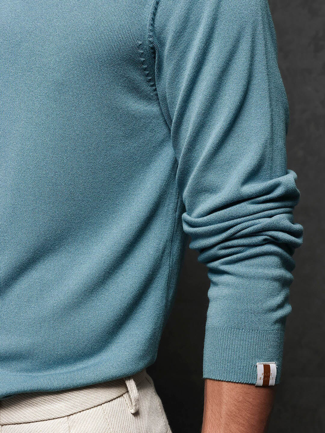 RARE RABBIT Men Alfo 1 High Neck Sweater