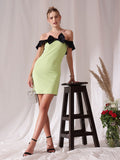 STREET 9 Cold-Shoulder Sheath Dress