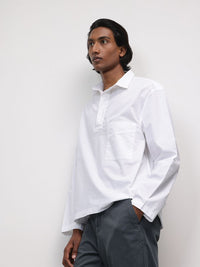 ether Pure Cotton Longline Casual Shirt