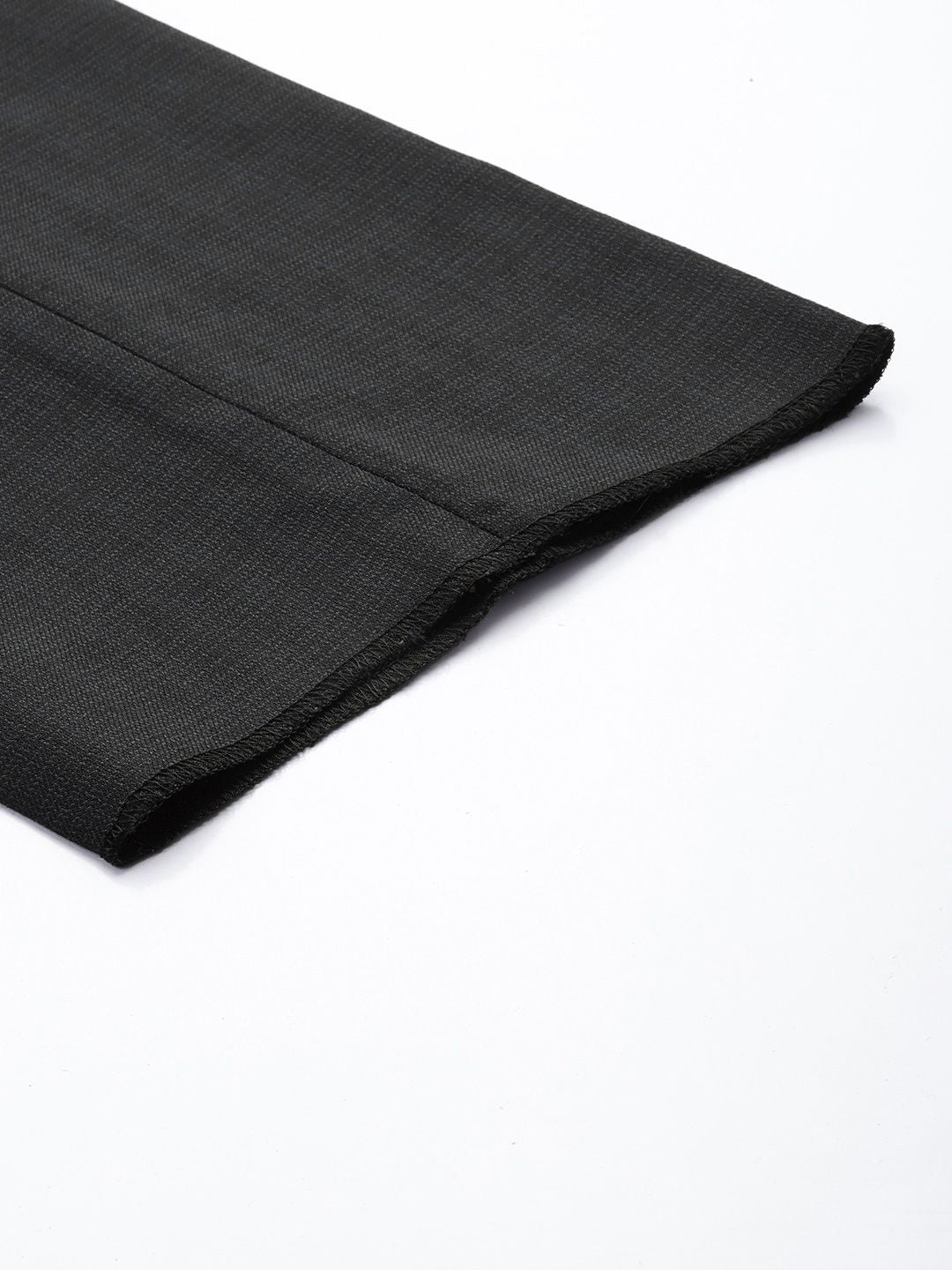 Raymond Men Self Design Textured Slim Fit Formal Trousers