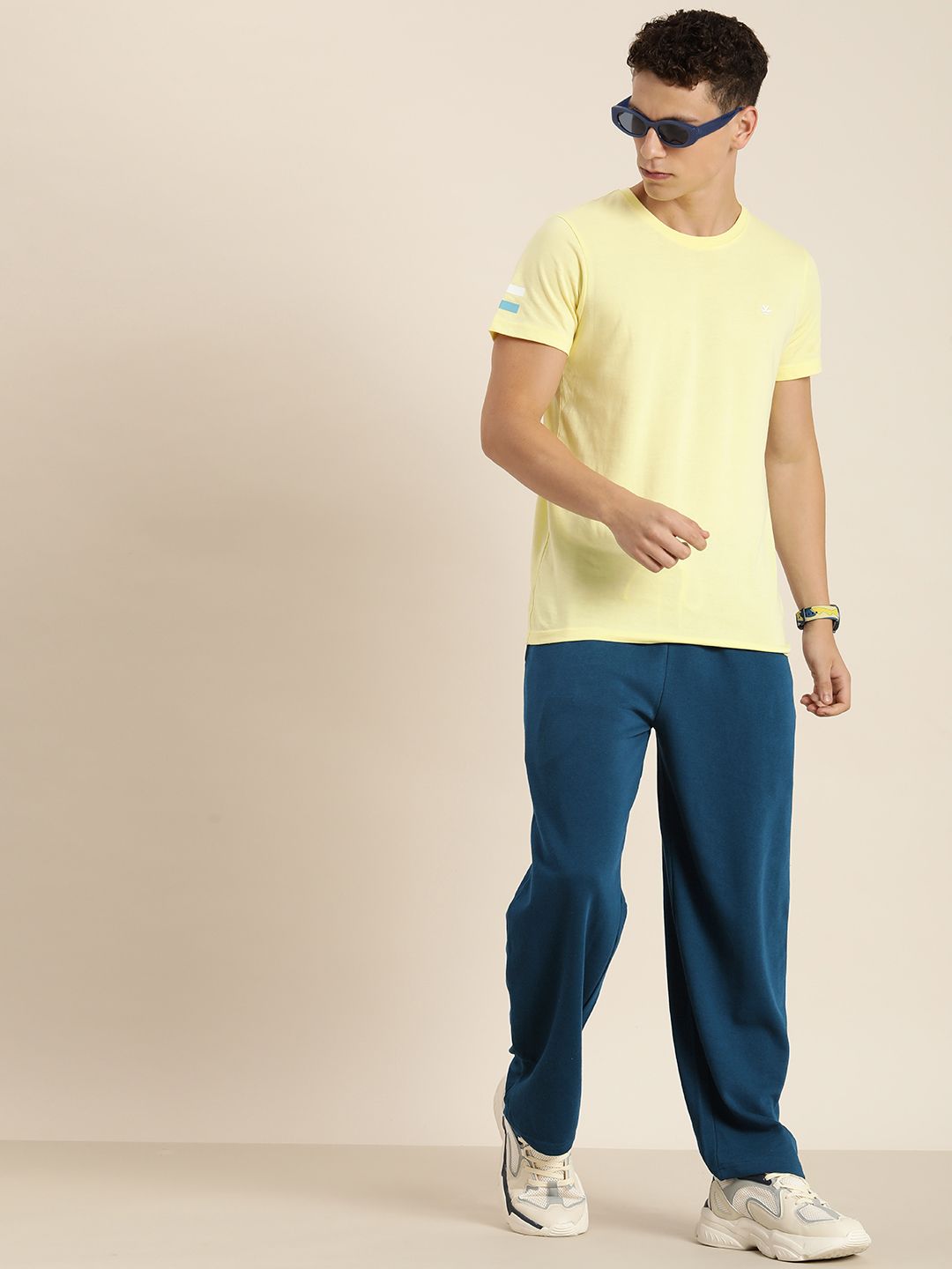 DILLINGER Men Light Weight Relaxed Baggy Knitted Pants