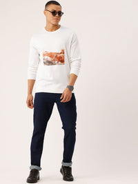 Monte Carlo Pure Cotton Printed Sweatshirt