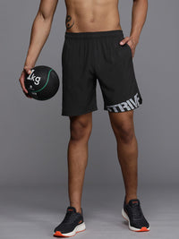 HRX by Hrithik Roshan Men Rapid Dry Antimicrobial Finish Mid-Rise Training Shorts
