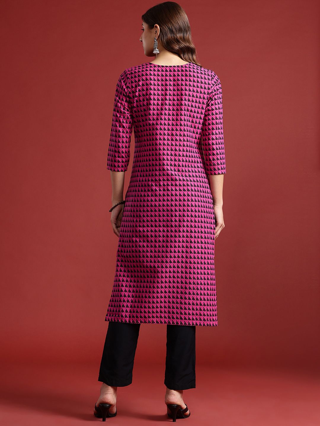 Anouk Women Geometric Printed Kurta