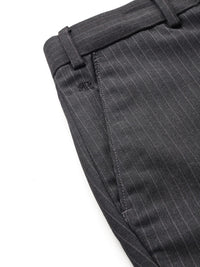 Raymond Men Flat-Front Slim Fit Trousers