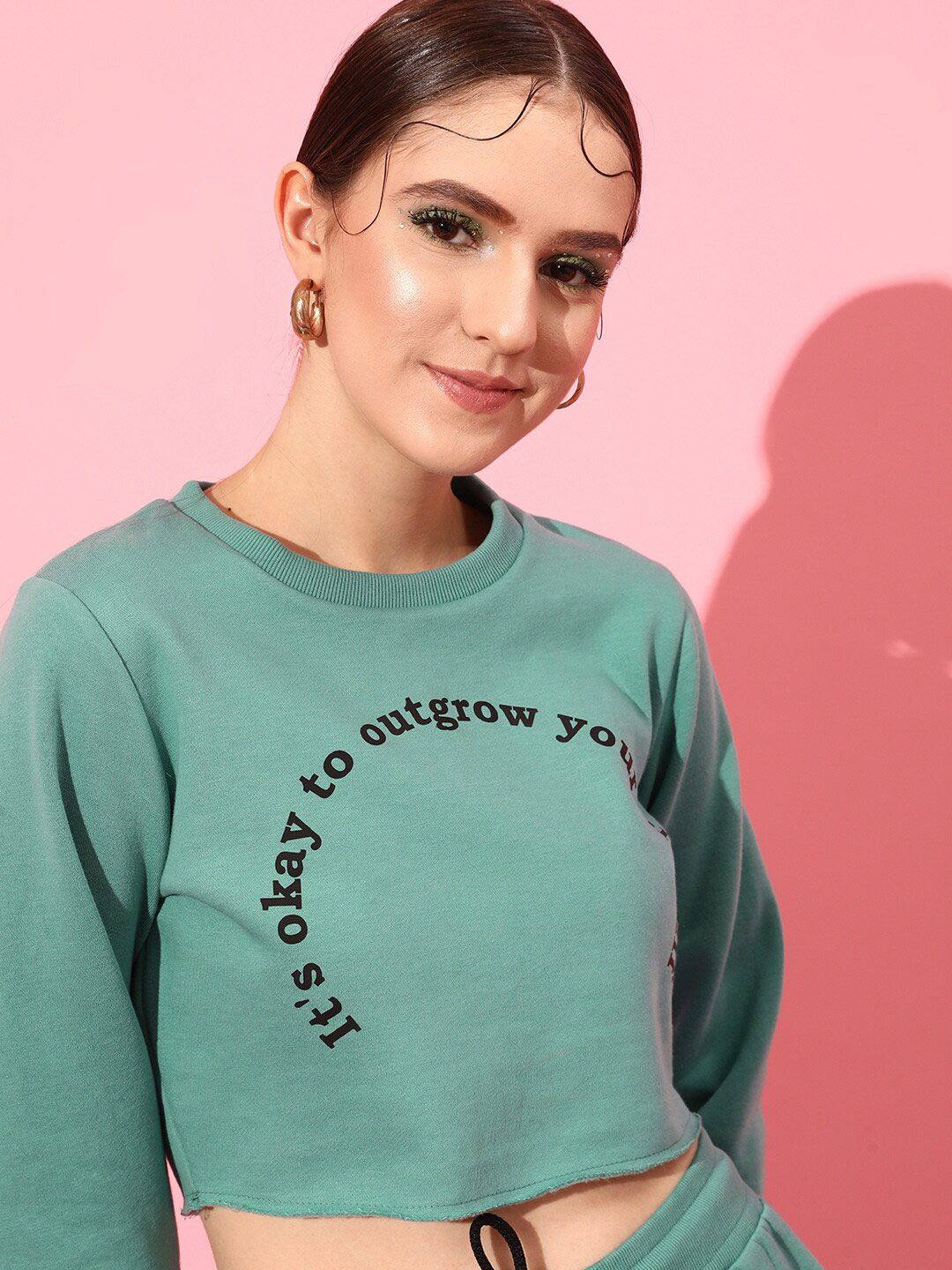 STREET 9 Round Neck Cotton Sweatshirt