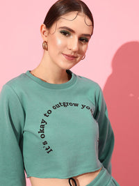 STREET 9 Round Neck Cotton Sweatshirt