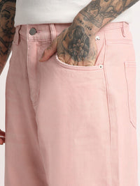 THE BEAR HOUSE Men Straight Fit Clean Look Pure Cotton Jeans