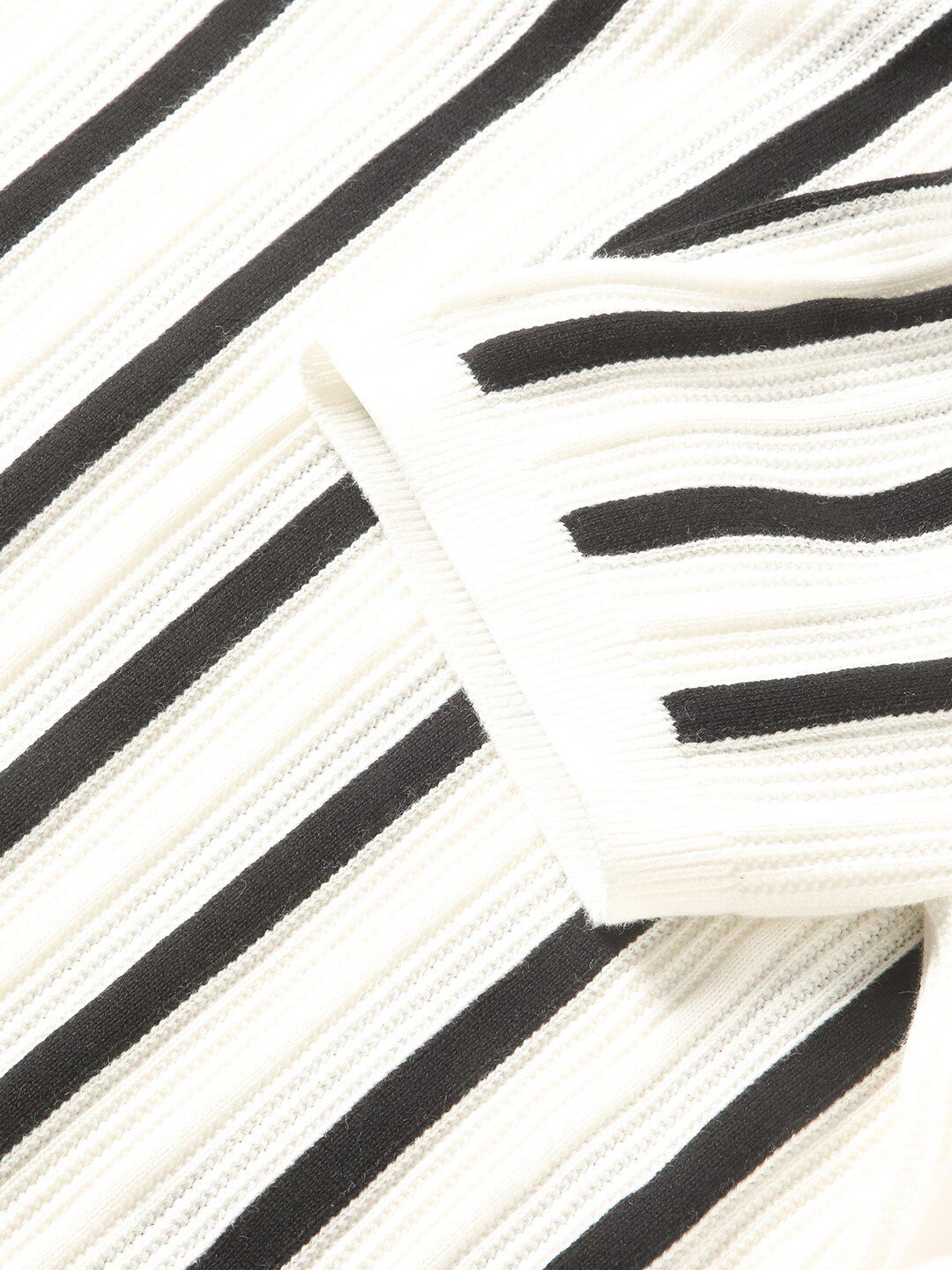 THE BEAR HOUSE Striped Regular Fit Polo Collar Cotton T-shirt