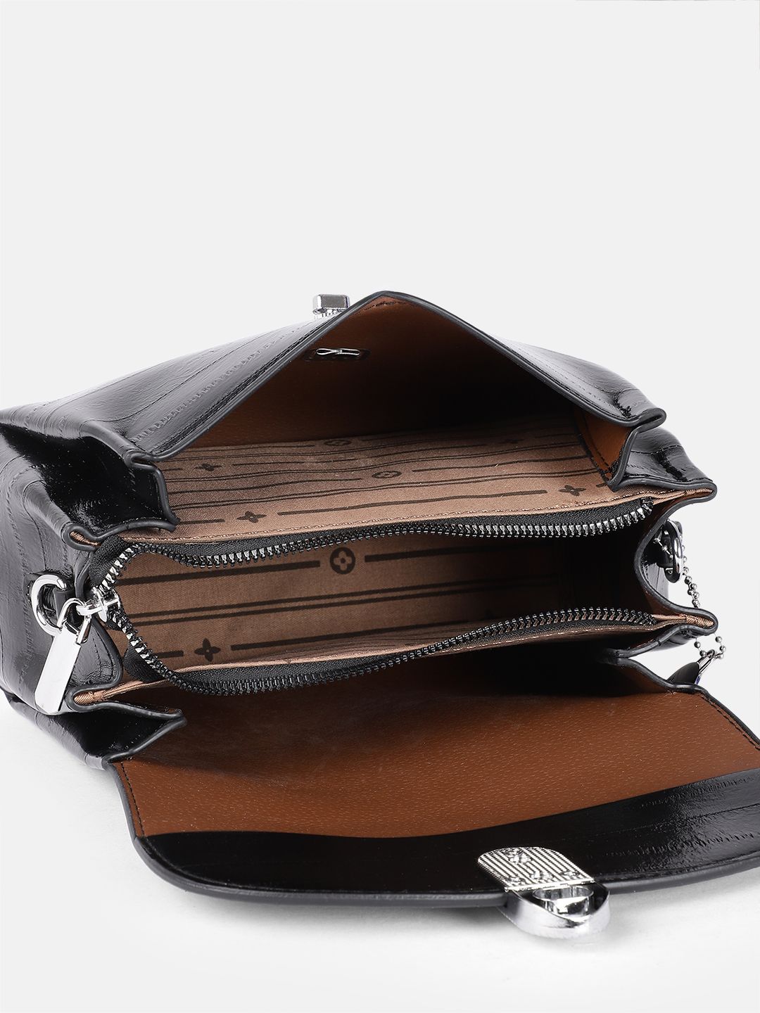 DressBerry Self-Striped Sling Bag