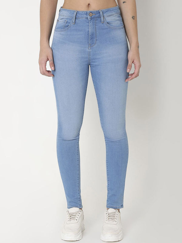 SPYKAR Women Super Skinny Fit High-Rise Stretchable Jeans