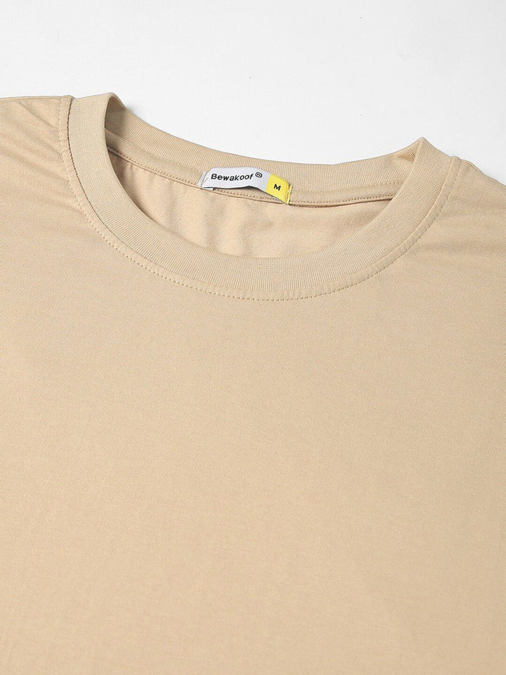 Bewakoof Warrior King Printed Drop-Shoulder Sleeves Oversized Cotton T-shirt