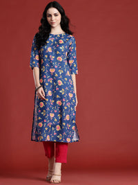 Anouk Women Floral Printed Kurta