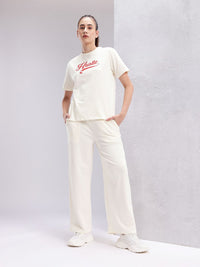 HRX by Hrithik Roshan Typography Printed T-shirt With Trackpants