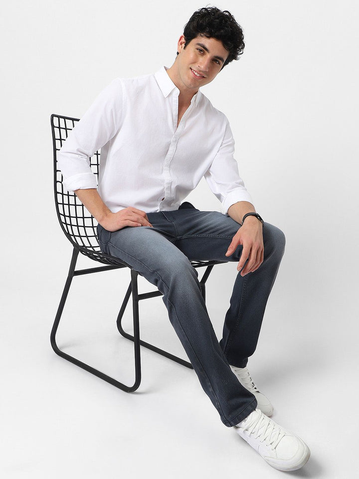 Urbano Fashion Men Regular Fit Washed Stretchable Jeans