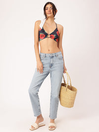 DressBerry Floral Frenzy Printed Bralette