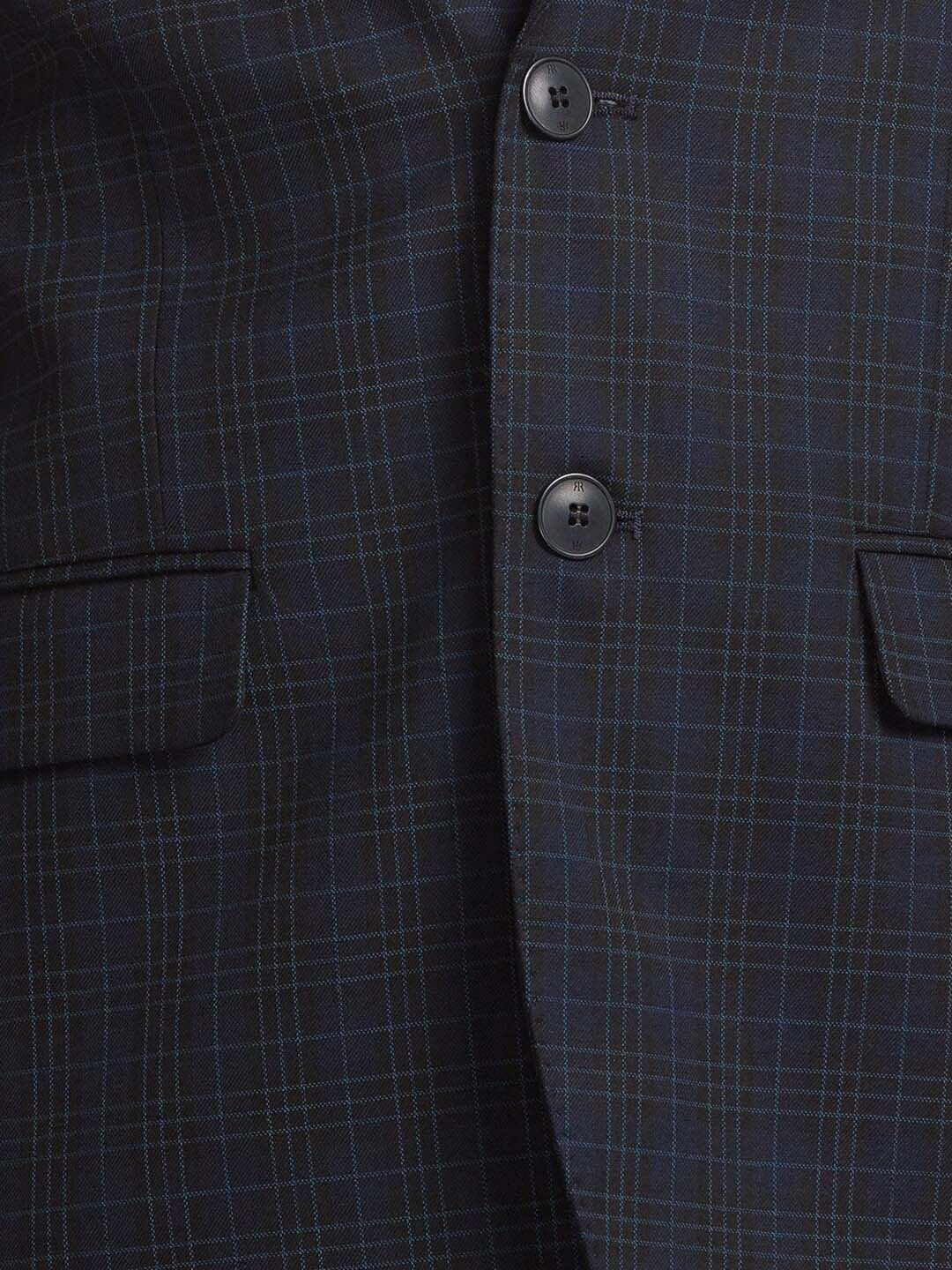 Raymond Men Checked Single Breasted Formal Blazers