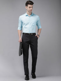Park Avenue Self Design Slim Fit Formal Shirt
