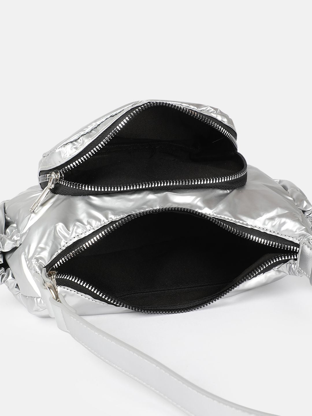 DressBerry Textured Structured Shoulder Bag