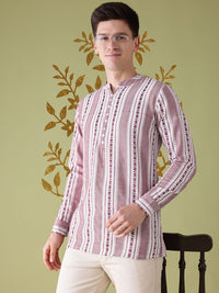 Anouk Woven Design Geometric Kurta