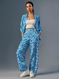 Global Desi Printed Shirt With Trousers
