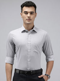 Park Avenue Checked Formal Shirt