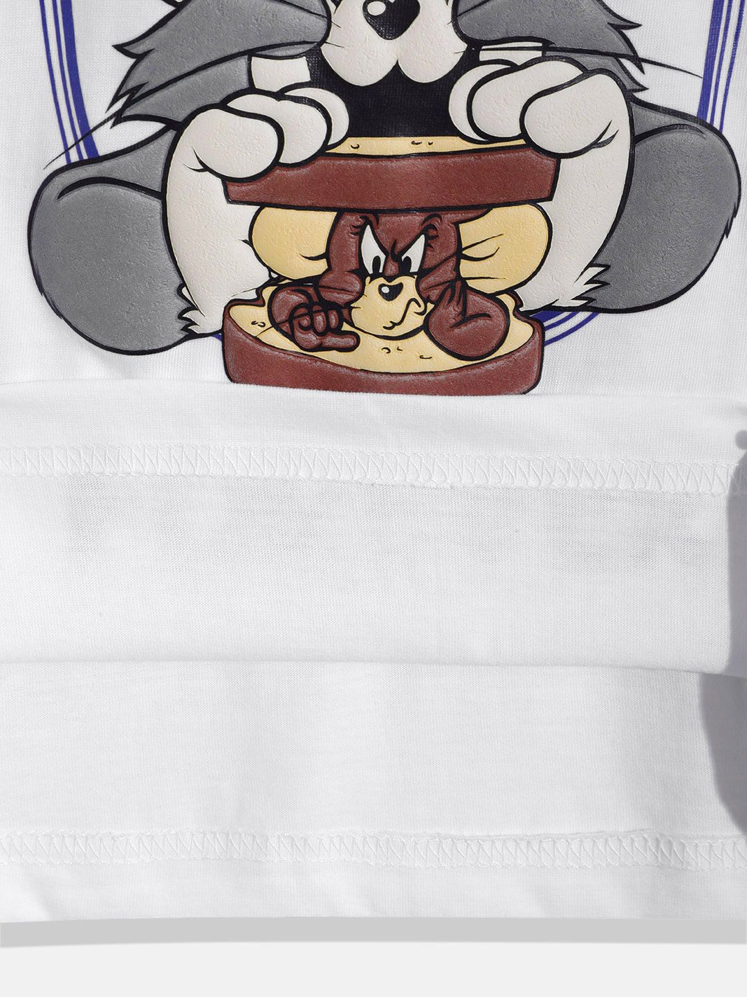 Happy Faces Boys Tom & Jerry Printed Pure Cotton T-shirt