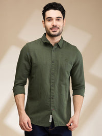 Being Human Men Slim Fit Opaque Casual Shirt