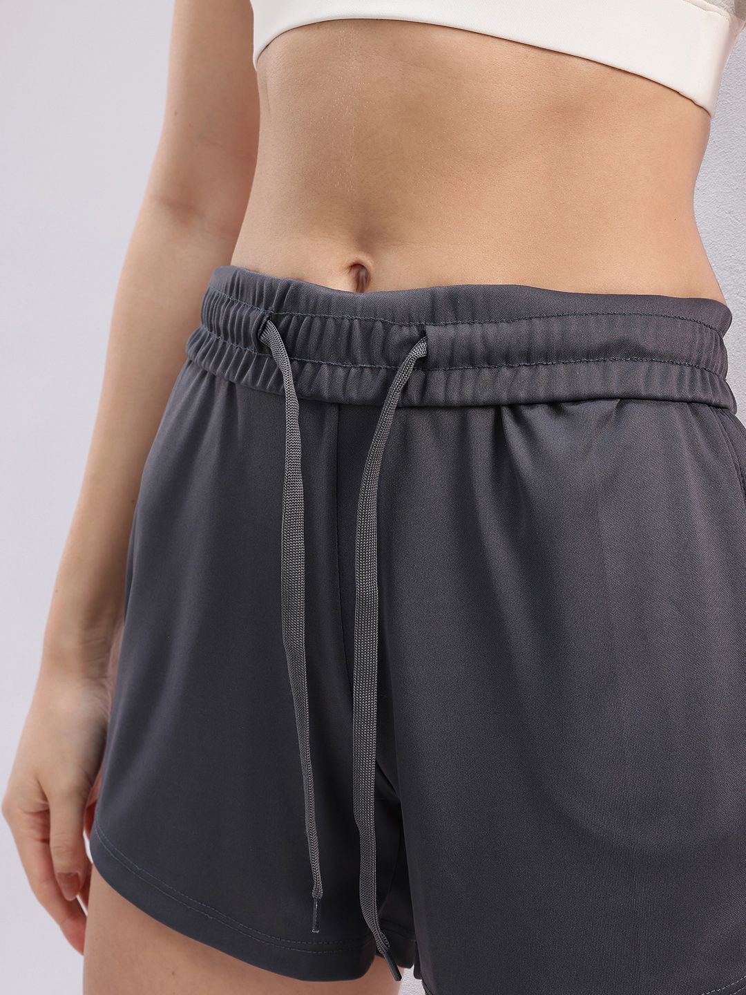 HRX by Hrithik Roshan Women Brand Logo Printed Training Shorts