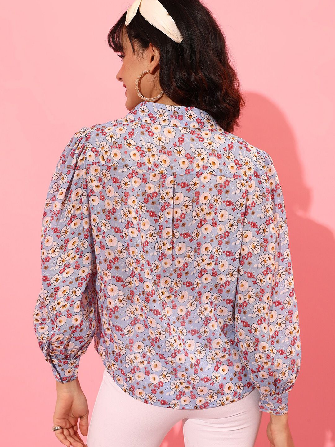 STREET 9 Floral Printed Casual Shirt