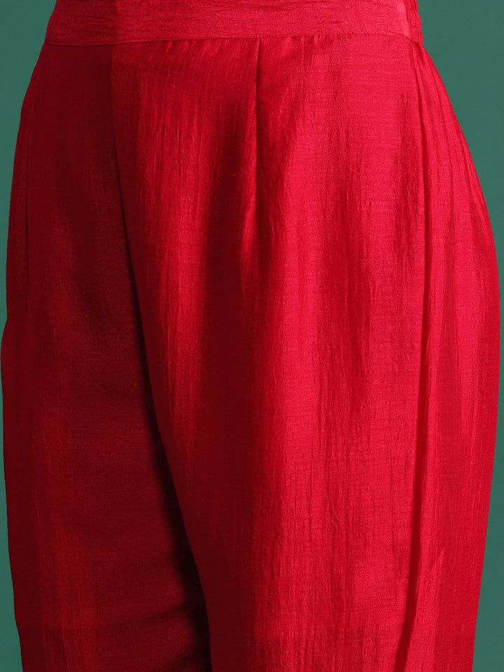Indo Era Ethnic Motifs Embroidered Kurta with Trousers & With Dupatta