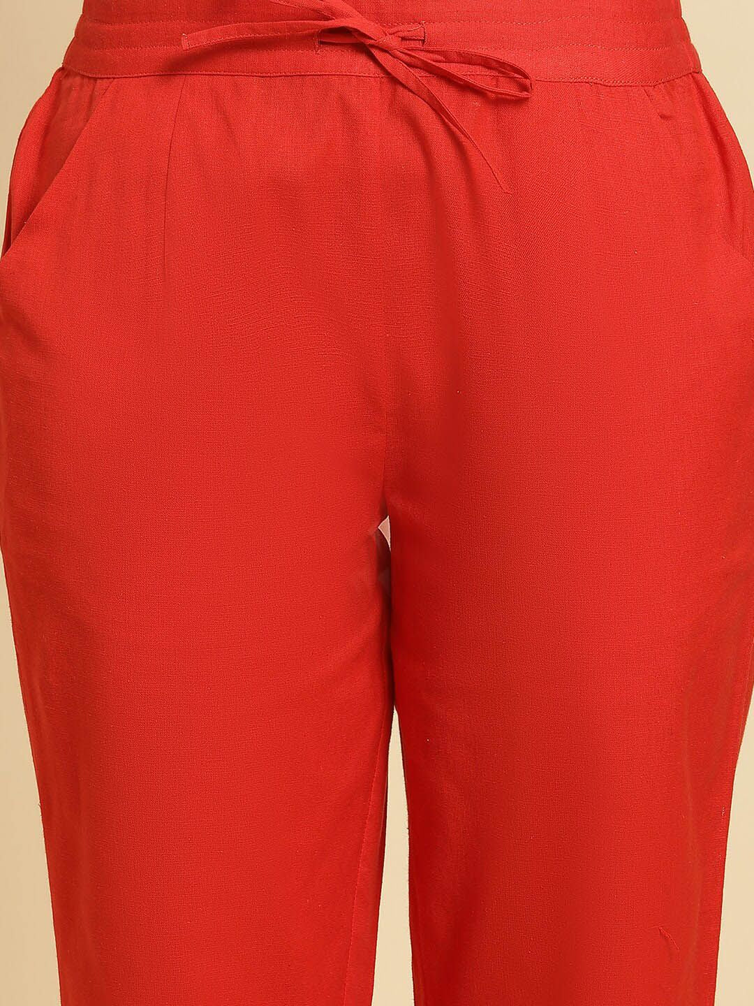 W Women Straight Fit Trousers