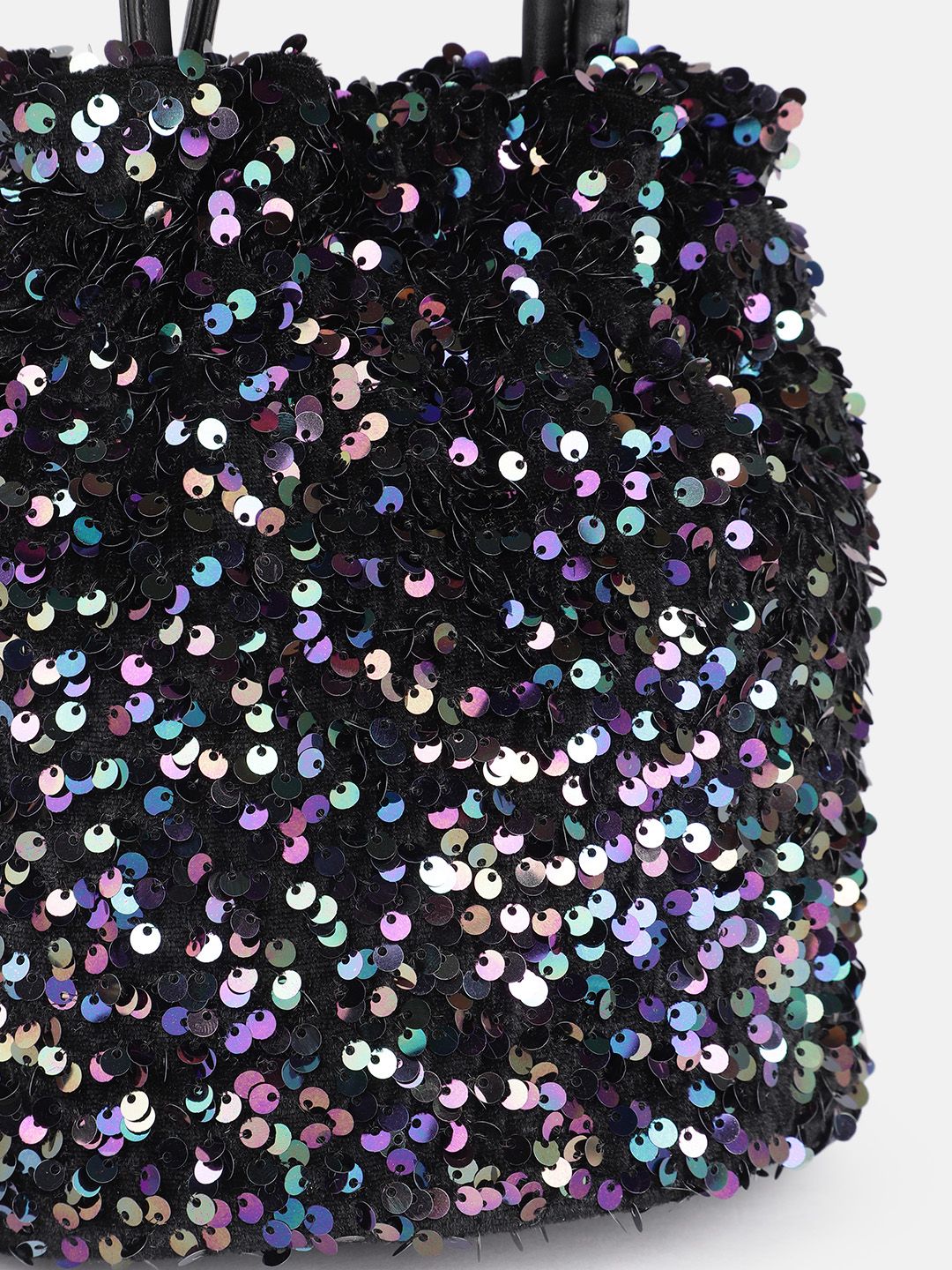 DressBerry Embellished Bucket Shoulder Bag