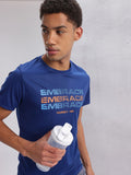 HRX by Hrithik Roshan Twin Collection Typography Printed Rapid-Dry Training T-shirt