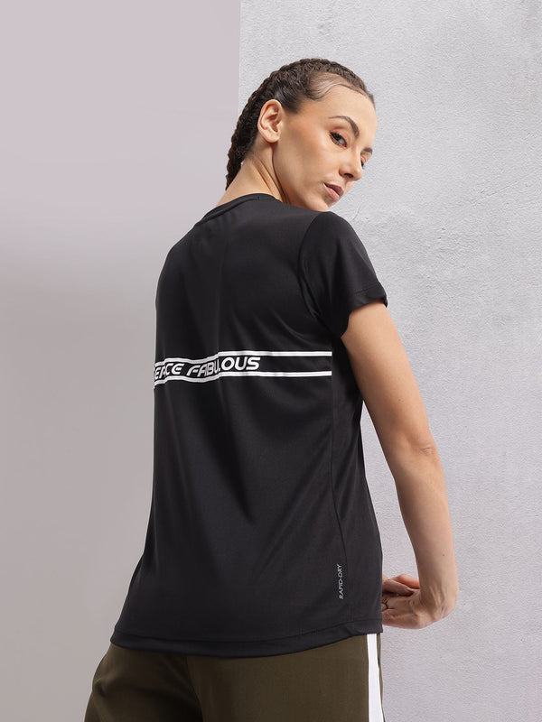 HRX by Hrithik Roshan Printed Rapid-Dry Training T-shirt