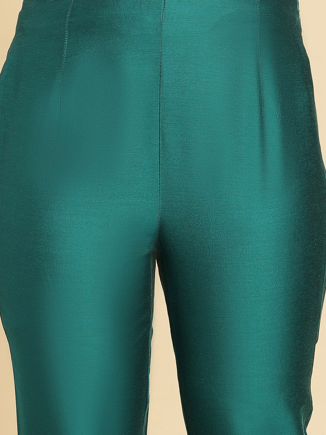 W Women Slim Fit Cigarette Trousers