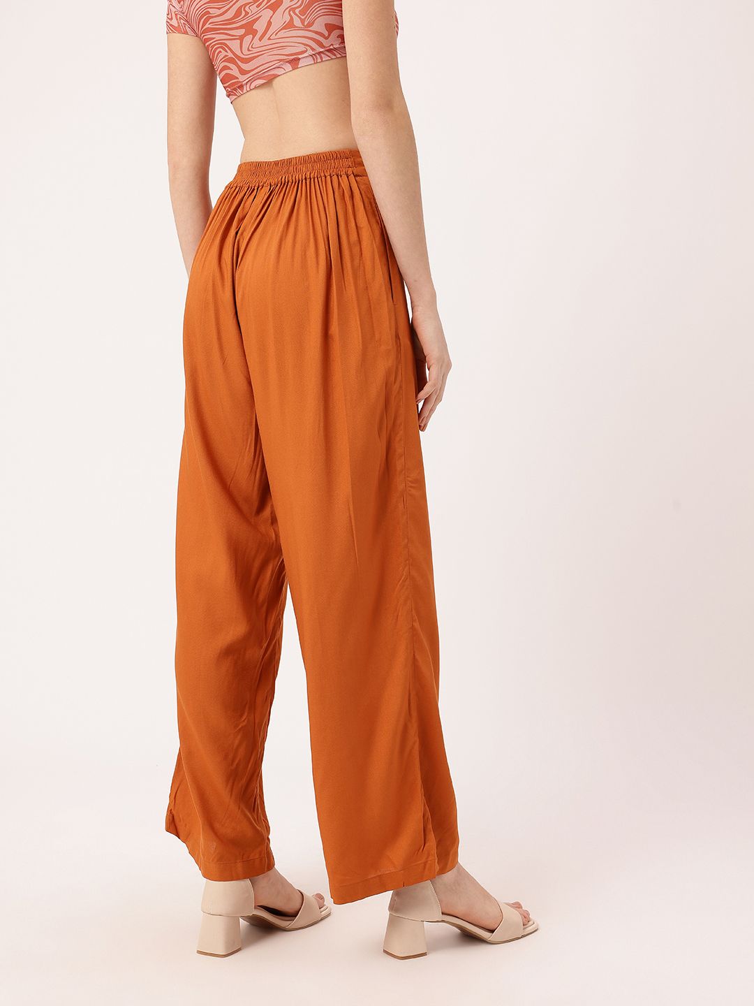 DressBerry Women Wide Leg 70s Revival Trousers