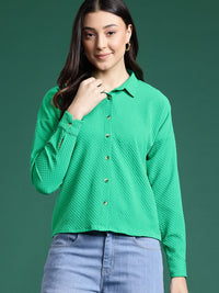 DressBerry Textured Casual Shirt