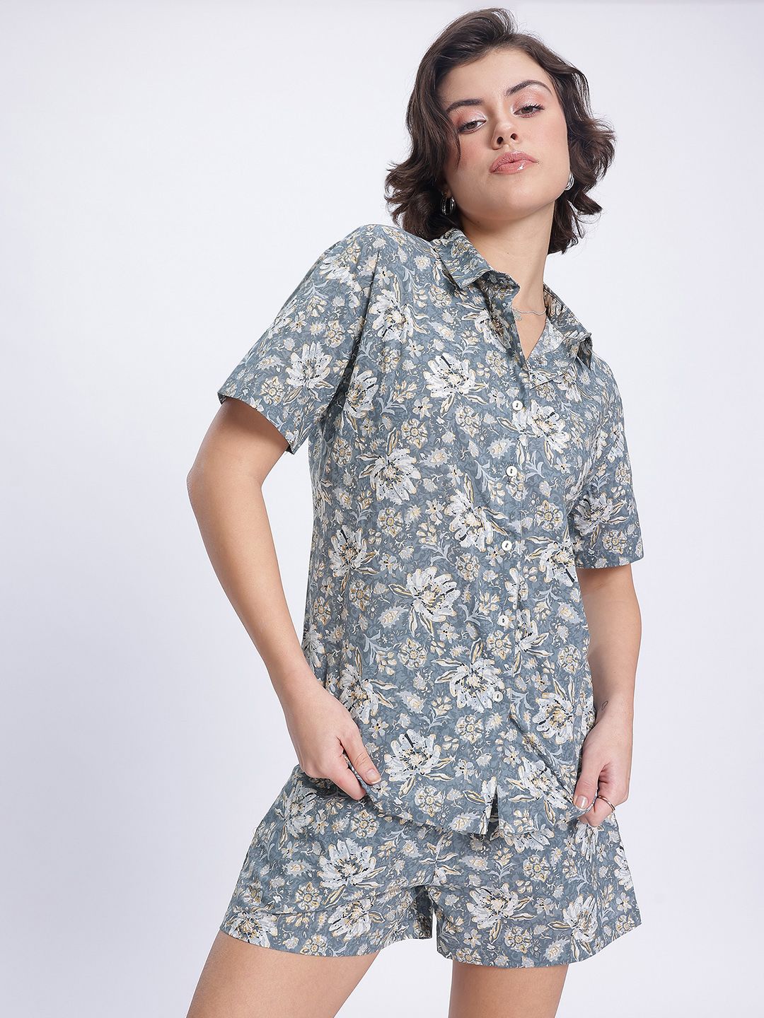 DressBerry Floral Wonderland Printed Co-Ords